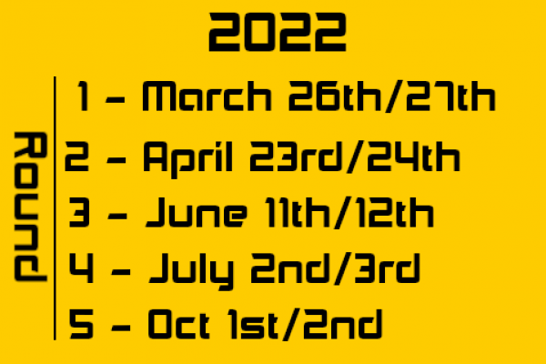 2022 Race Dates