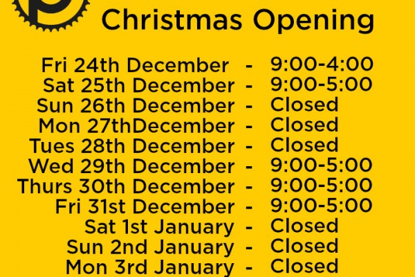 Christmas Opening 2021