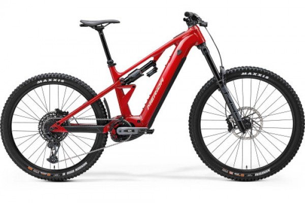 Merida eOne Eighty 700 in stock pearce cycles red MY25