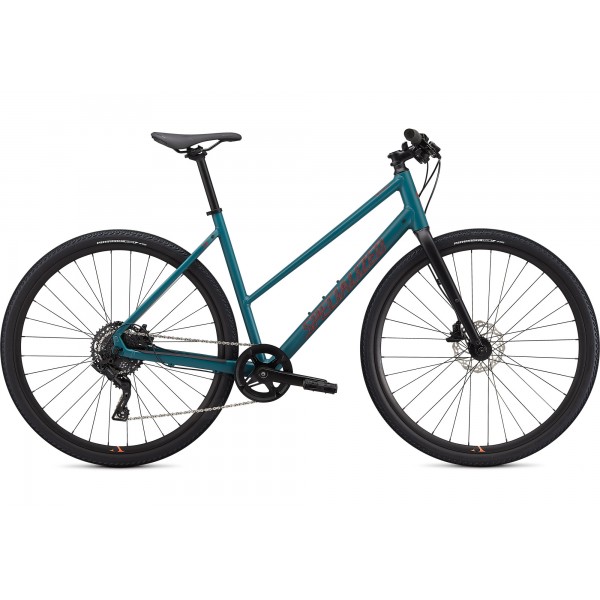 specialized sirrus x 2 step through hybrid bike 2020 dusty turquoise rocket red black reflective 92420 84 commuter bike