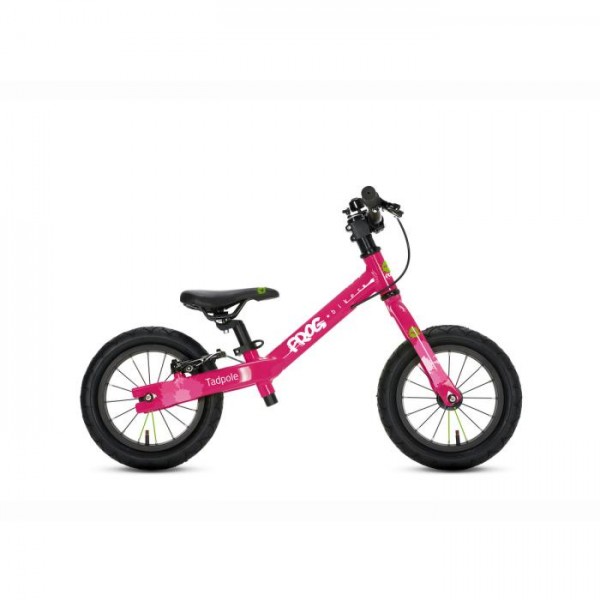tadpole balance bike pink 1