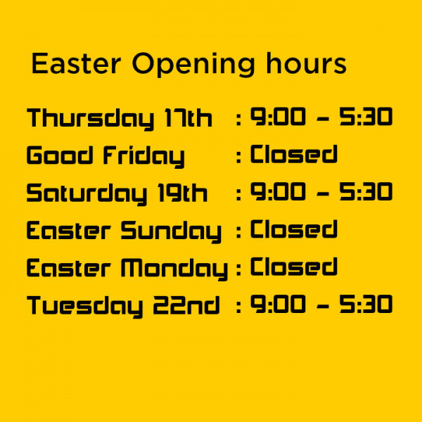 Easter opening 2025